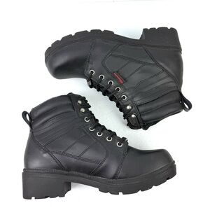 Milwaukee Boots 10 Narrow Lace Up Motorcycle‎ Sturdy Hiking Boot Womens